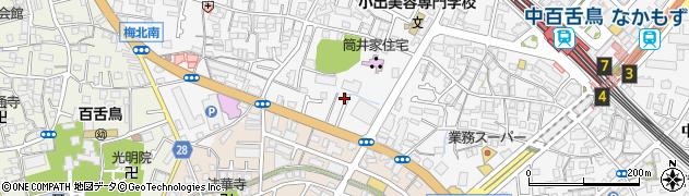 大阪府堺市北区中百舌鳥町4丁583周辺の地図