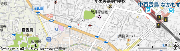 大阪府堺市北区中百舌鳥町4丁582周辺の地図