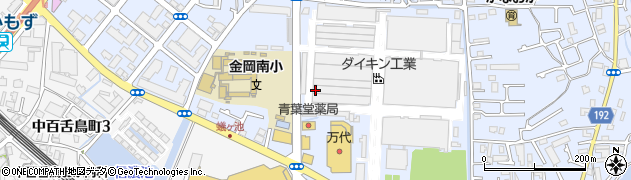 有限会社土井商店　金岡営業所周辺の地図