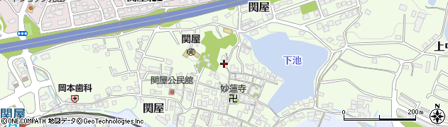 奈良県香芝市関屋272周辺の地図