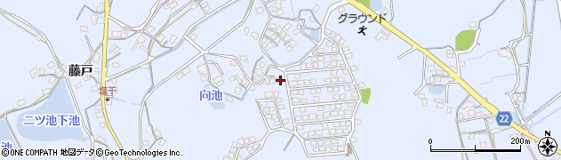 岡山県倉敷市藤戸町藤戸121周辺の地図