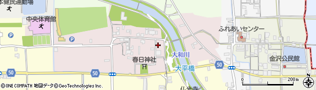 奈良県磯城郡田原本町平田133周辺の地図