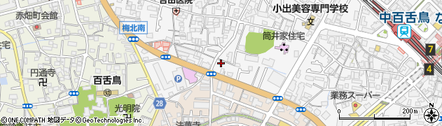 大阪府堺市北区中百舌鳥町4丁556周辺の地図