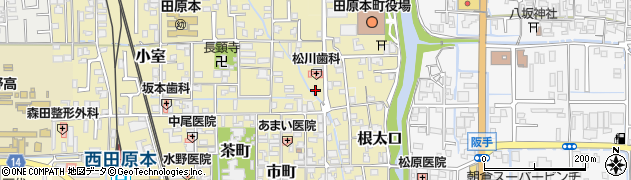 奈良県磯城郡田原本町711周辺の地図