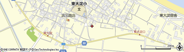 三重県伊勢市東大淀町1433周辺の地図