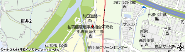 大阪府羽曳野市川向21周辺の地図