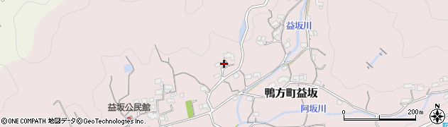 岡山県浅口市鴨方町益坂497周辺の地図