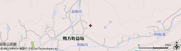 岡山県浅口市鴨方町益坂1960周辺の地図