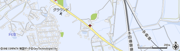 岡山県倉敷市藤戸町藤戸1668周辺の地図