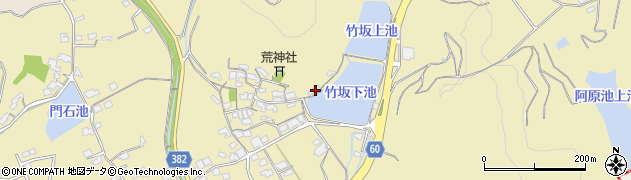 岡山県浅口市金光町下竹1623周辺の地図