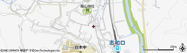 広島県広島市安佐北区白木町市川1704周辺の地図