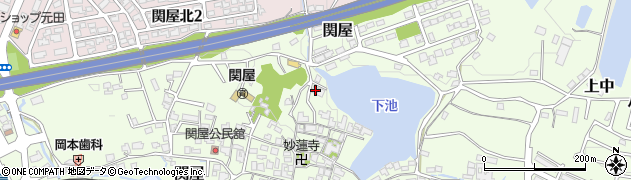 奈良県香芝市上中1290周辺の地図