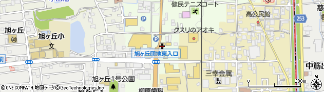 シマダオート香芝店周辺の地図