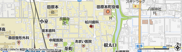 奈良県磯城郡田原本町714周辺の地図