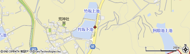 岡山県浅口市金光町下竹1802周辺の地図