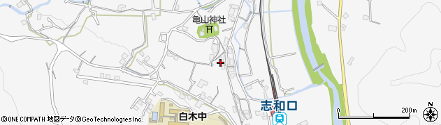 広島県広島市安佐北区白木町市川1705周辺の地図