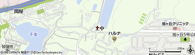 奈良県香芝市上中1264周辺の地図