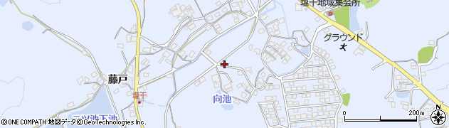 岡山県倉敷市藤戸町藤戸1036周辺の地図