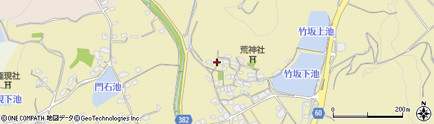 岡山県浅口市金光町下竹1443周辺の地図