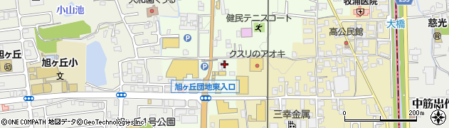 奈良県香芝市上中768周辺の地図