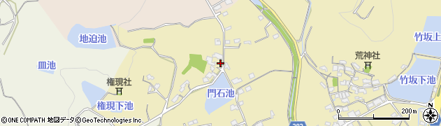岡山県浅口市金光町下竹121周辺の地図