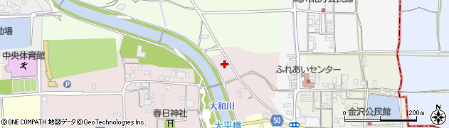 奈良県磯城郡田原本町平田256周辺の地図