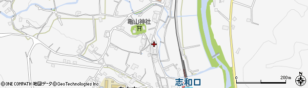 広島県広島市安佐北区白木町市川1697周辺の地図