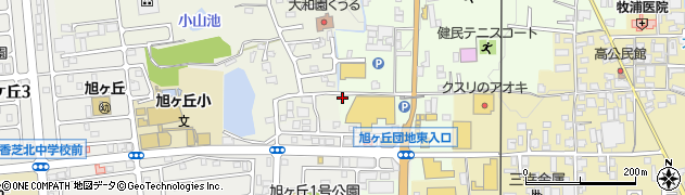 奈良県香芝市上中810周辺の地図