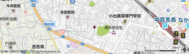 大阪府堺市北区中百舌鳥町4丁552周辺の地図