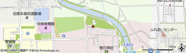 奈良県磯城郡田原本町平田84周辺の地図
