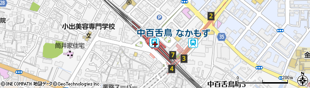 大阪府堺市北区周辺の地図