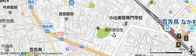 大阪府堺市北区中百舌鳥町4丁548周辺の地図