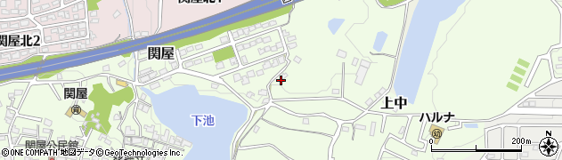 奈良県香芝市上中1272周辺の地図