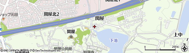 奈良県香芝市上中1298周辺の地図