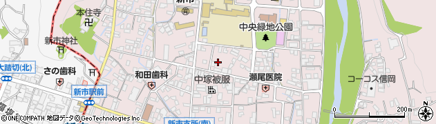 広島県福山市新市町（新市）周辺の地図