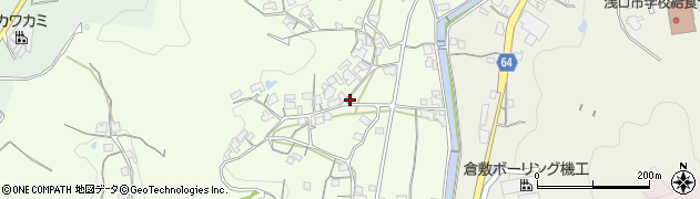 岡山県浅口市鴨方町本庄1375周辺の地図