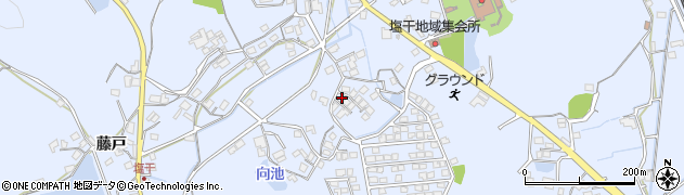 岡山県倉敷市藤戸町藤戸1110周辺の地図