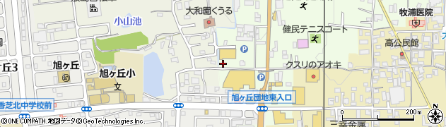 奈良県香芝市上中805周辺の地図