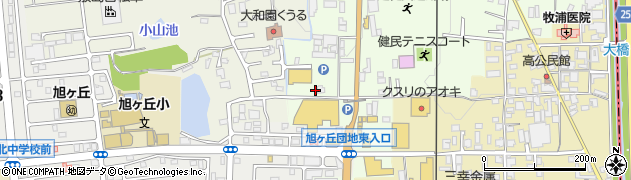 奈良県香芝市上中807周辺の地図