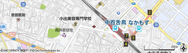 大阪府堺市北区中百舌鳥町4丁203周辺の地図
