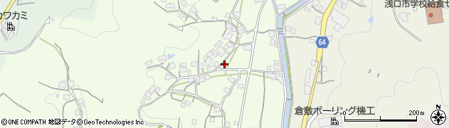 岡山県浅口市鴨方町本庄1375-1周辺の地図
