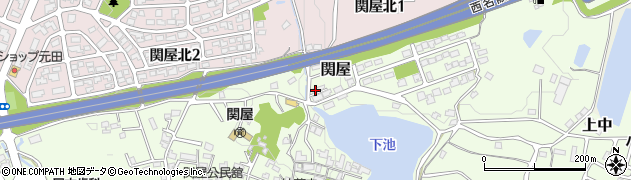 奈良県香芝市上中1300周辺の地図