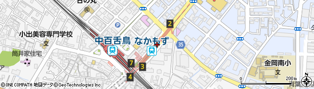 大阪府堺市北区周辺の地図