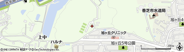 奈良県香芝市上中1172周辺の地図