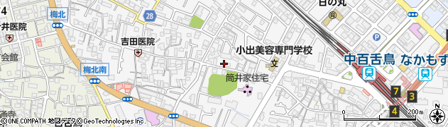 大阪府堺市北区中百舌鳥町4丁480周辺の地図