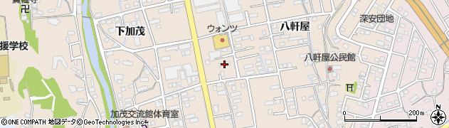 広島県福山市加茂町下加茂64周辺の地図
