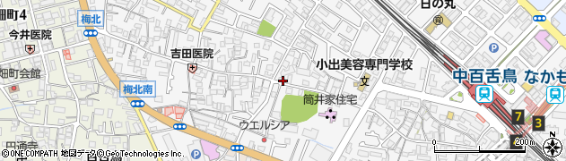 大阪府堺市北区中百舌鳥町4丁468周辺の地図
