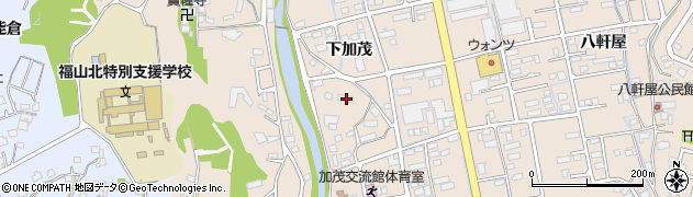 広島県福山市加茂町下加茂359周辺の地図