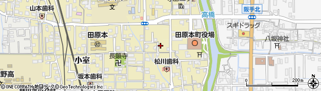 奈良県磯城郡田原本町725-2周辺の地図
