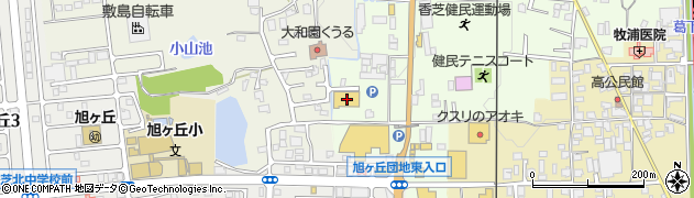 奈良県香芝市上中800周辺の地図